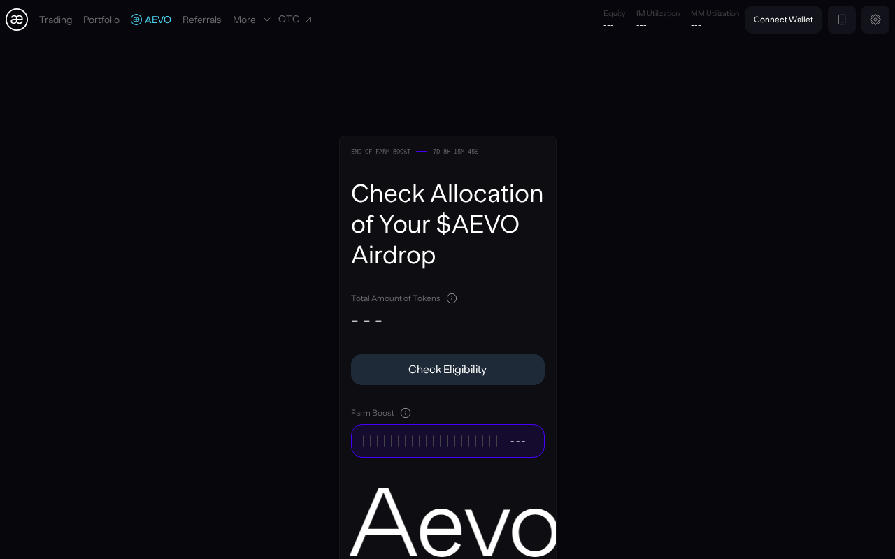 Aevo Airdrop EXPOSED: Fake $AEVO Claim Pages Drain Wallets 1 Fake Aevo airdrop claim page with Connect Wallet