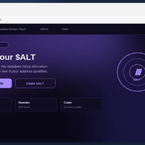 Fake AltLayer airdrop claim page with Connect Wallet