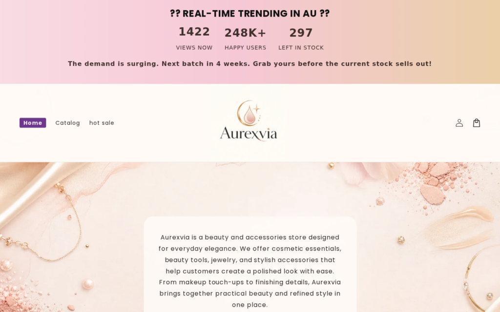 Aurexvia.com EXPOSED - Scam or Legit? What to Know 1 Aurexvia.com scam