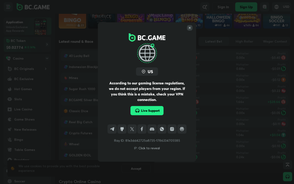 Bcgame.top scam