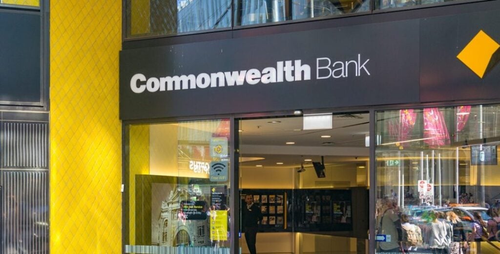 Commonwealth Bank branch used to illustrate the CommBank points text scam
