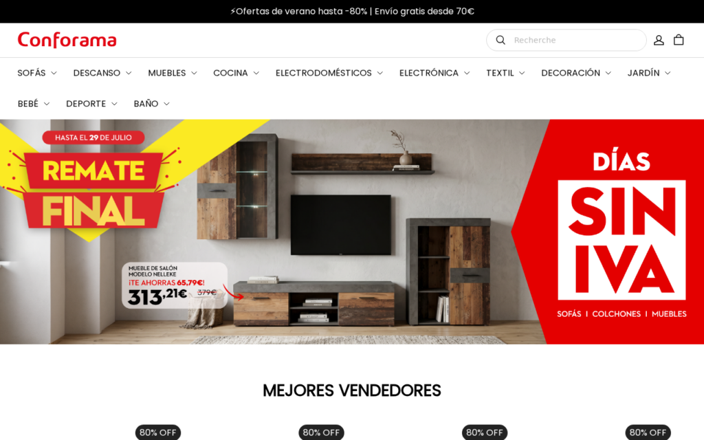 Conforama-official.com EXPOSED - Scam or Legit? What to Know 1 Conforama-official.com scam