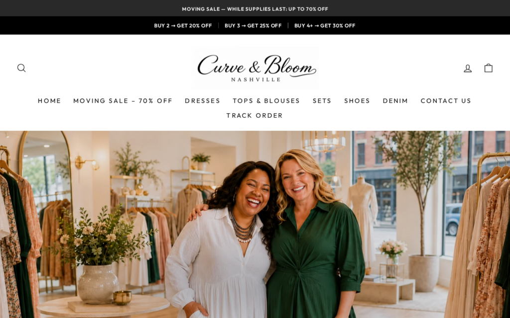 Curvebloomnashville.com EXPOSED - Fake Store or Real? Read First 1 Curvebloomnashville.com scam