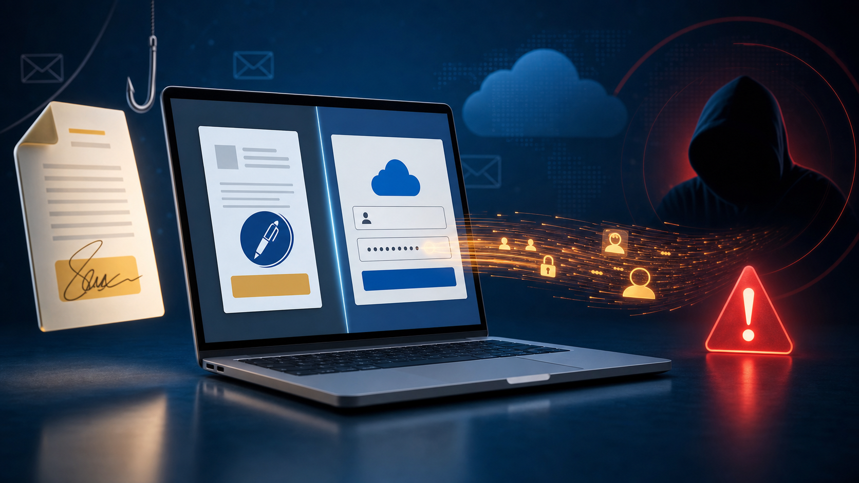 DocuSign Document Review Email Scam: Fake Login Page Steals Your Password 1 Fake DocuSign document review email leading to a counterfeit email login page