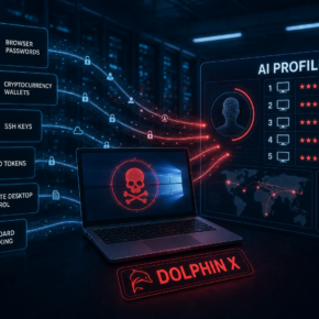 Dolphin X RAT stealing passwords, wallets and cloud credentials from Windows