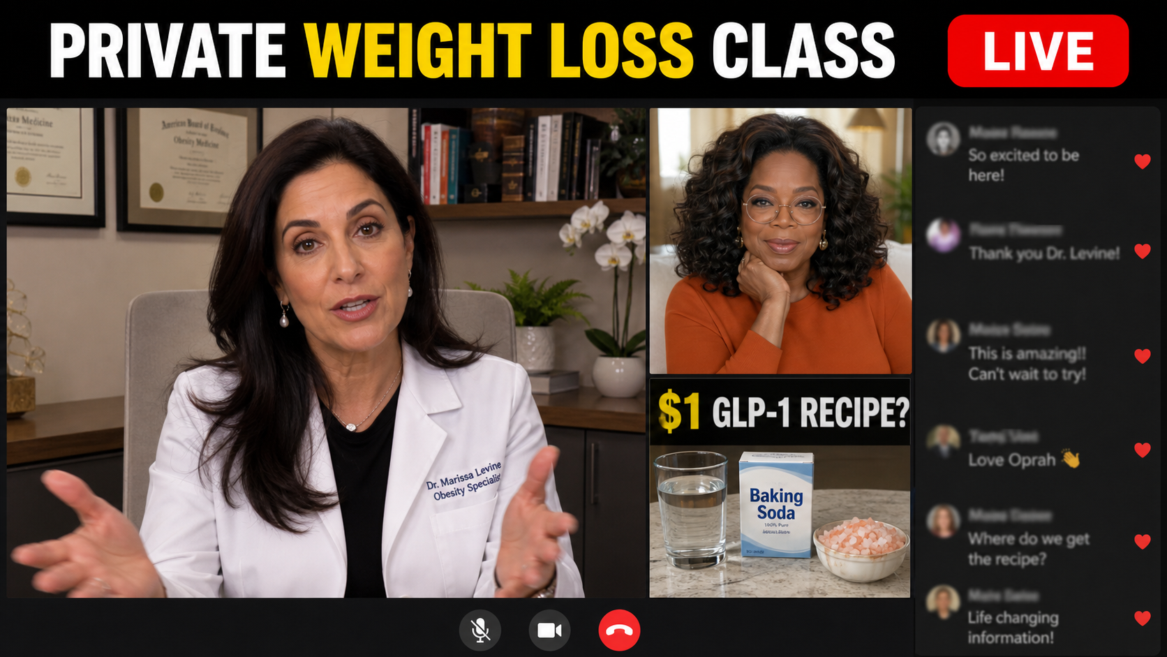 Dr. Ania Jastreboff Weight Loss Recipe Exposed: Fake or Real? Investigation 1 Fake social media webinar impersonating Dr. Ania Jastreboff to promote a weight loss recipe