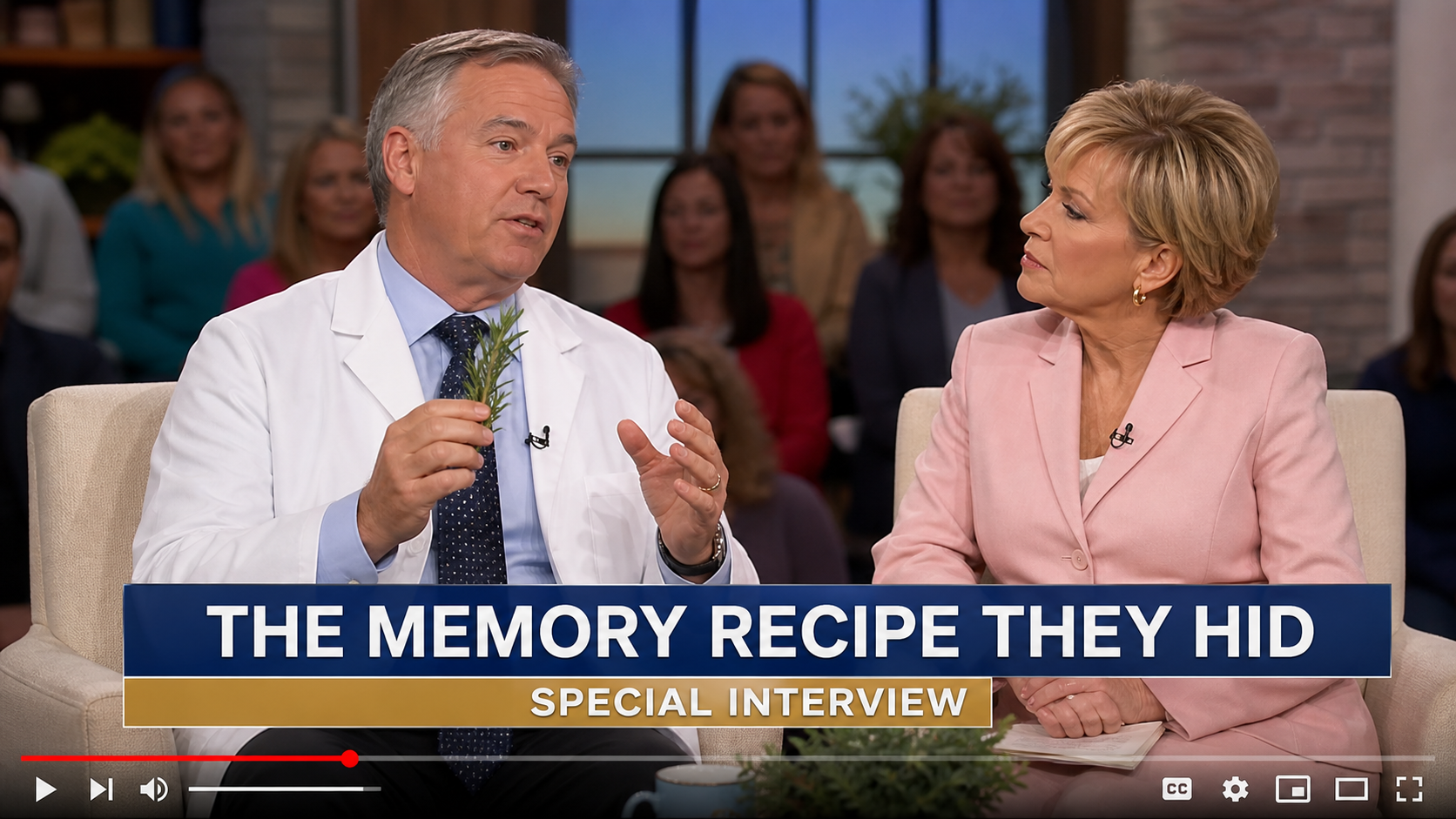 Oprah Alzheimer Cure Scam Exposed: Fake Dr. Bruce Perry Story Investigated 1 Fake television interview promoting a hidden memory recipe with fictional presenters