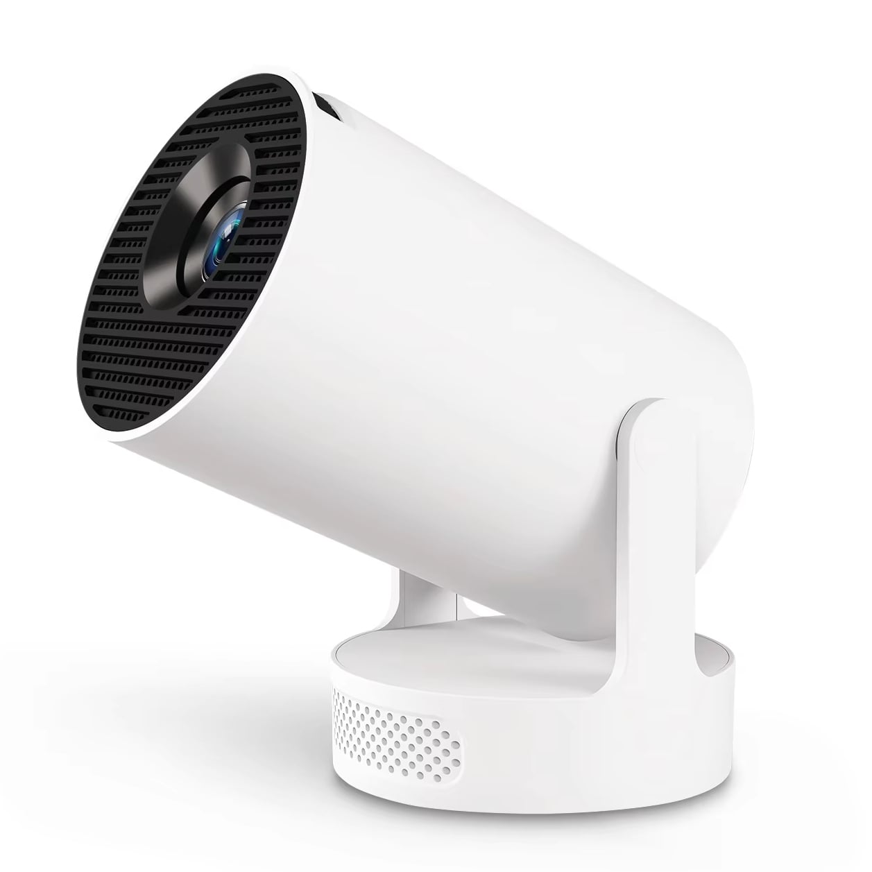 Generic HY300 projector from an Alibaba supplier listing with the same cylindrical body and rotating stand as PaneFright