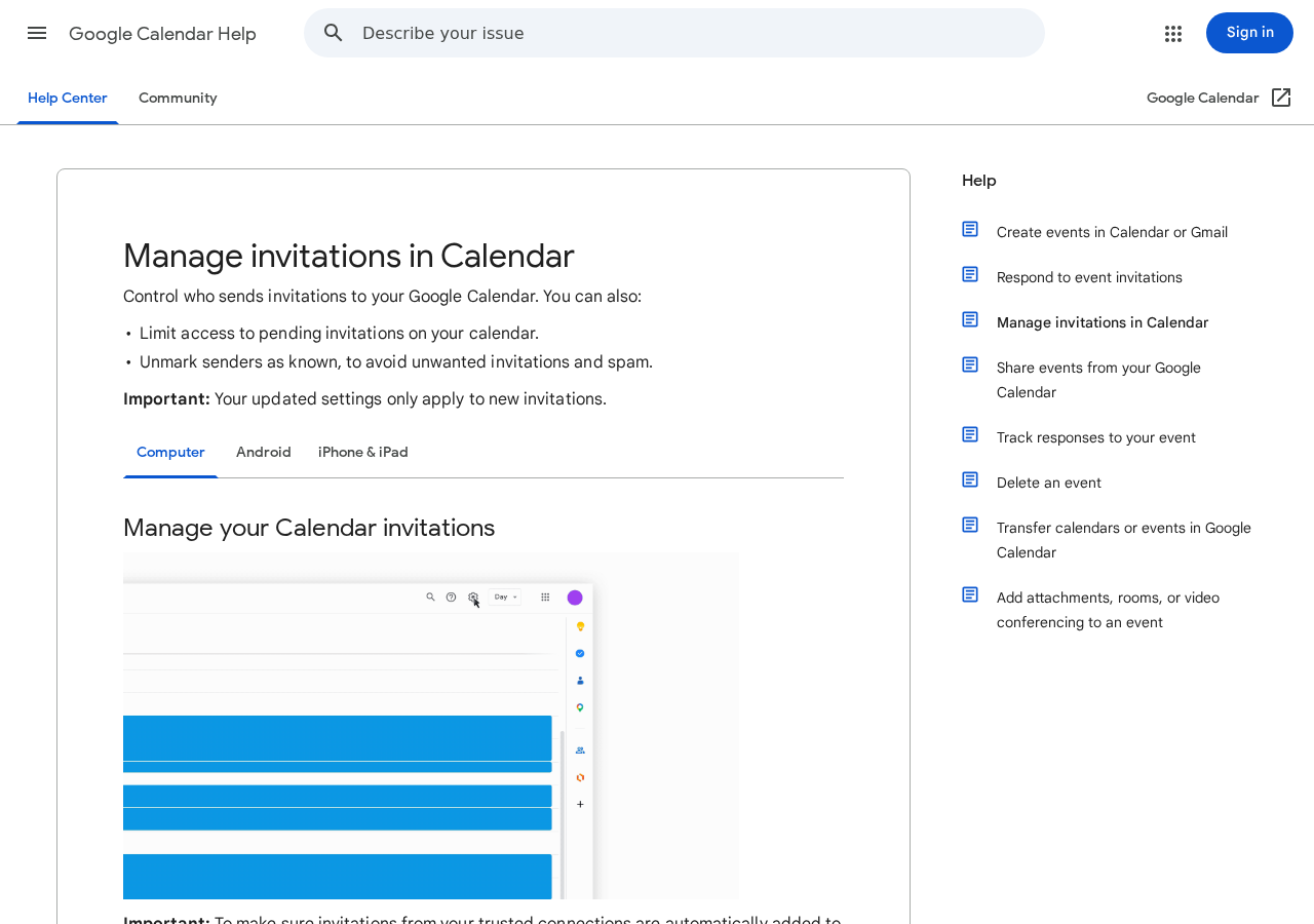 Google Calendar Billing Alert Scam Exposed: Fake Renewal Trick 2 Official Google Calendar controls for managing event invitations