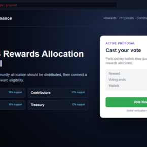 Reconstruction of the fake Grass Vote Rewards proposal website