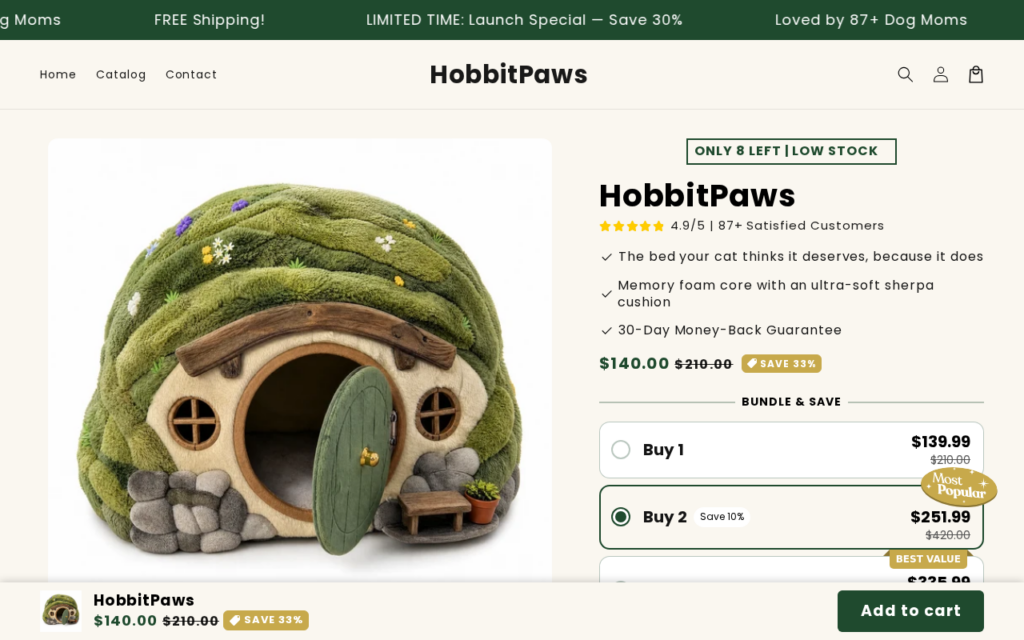 Hobbitpaws.shop EXPOSED - Scam or Legit? What to Know 1 Hobbitpaws.shop scam