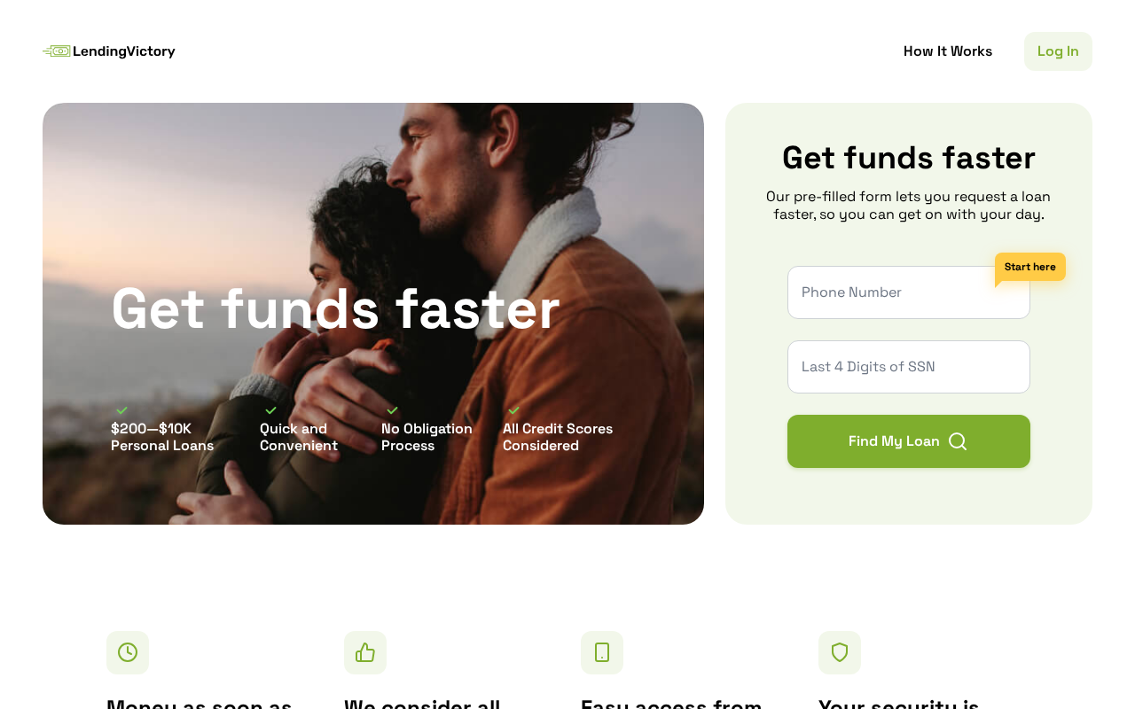 Lending Victory EXPOSED: SSN Lead Mill, Not a Lender 1 LendingVictory homepage asking for a phone number and the last 4 digits of a Social Security number