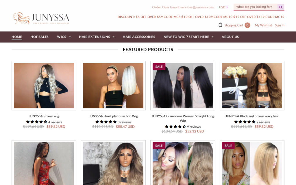 Junyssa.com EXPOSED - Safe Store or Scam? Our Findings 1 Junyssa.com scam