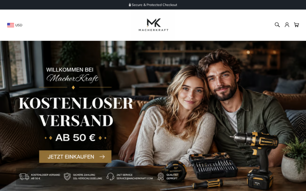 Is Macherkraft.com Legit? Order Risks Explained 1 Macherkraft.com scam