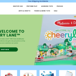 melissaanddougmart.com fake Melissa and Doug outlet store