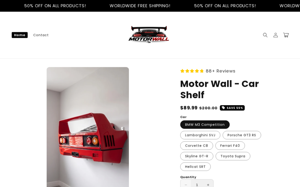 Motorwall.store scam