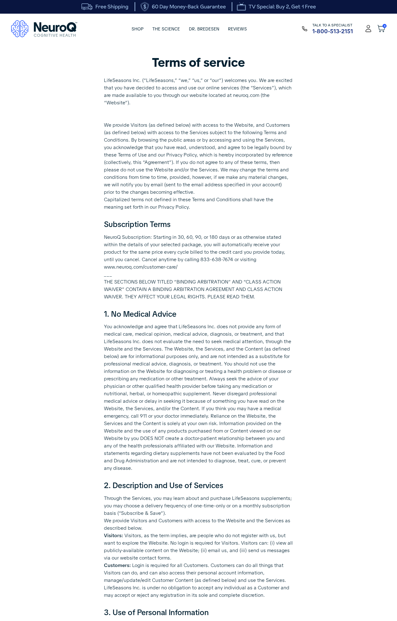 NeuroQ Reviews Exposed: Fake or Real? Buyer Investigation 3 NeuroQ subscription terms explaining automatic deliveries and recurring charges until cancellation