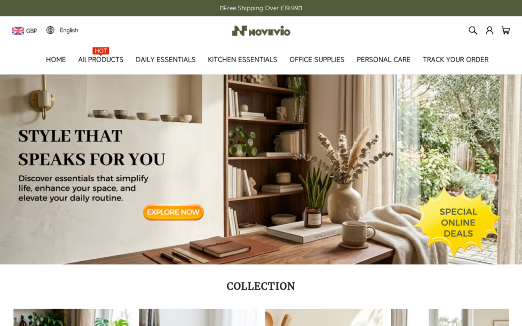 Novevio.com EXPOSED - Fake or Real? Store Investigation 1 Novevio.com scam