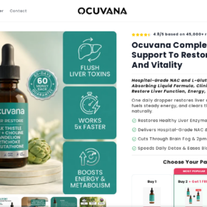 Ocuvana Complete Liver Support product page