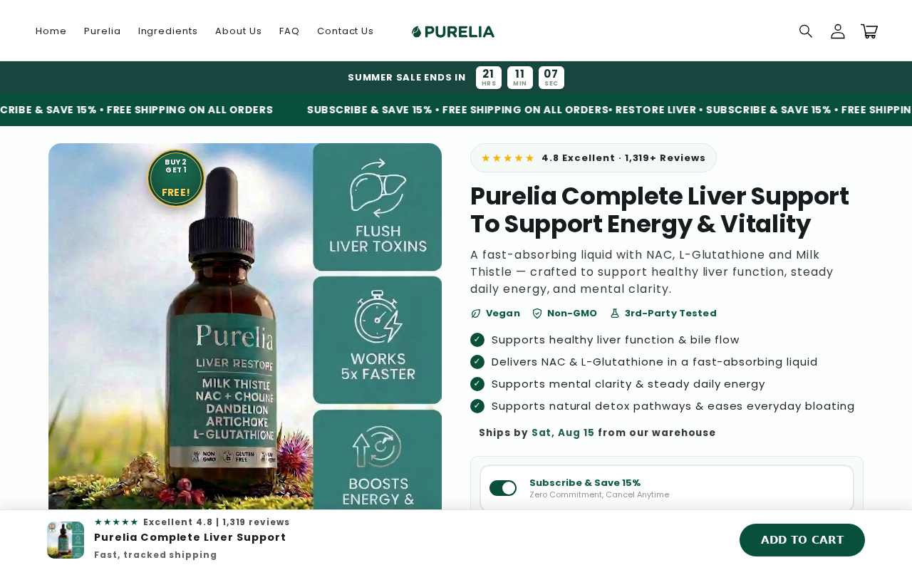 Livora Liver Support Reviews: Subscription Trap or Legit? 2 Current Purelia product on ourvitality.org