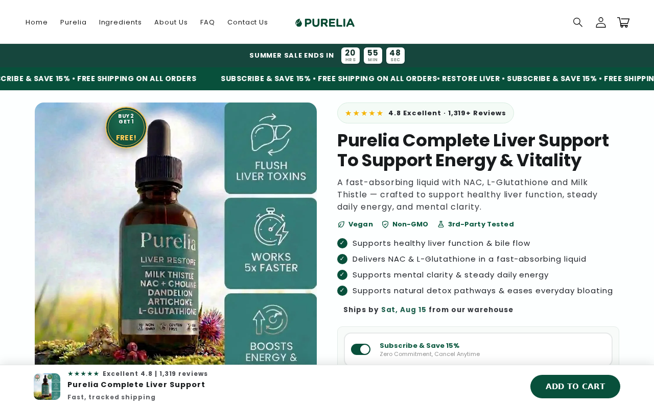 Beware the Liver Support Drops Scam: The Clone Network EXPOSED 5 Purelia product on the former Livora domain ourvitality.org