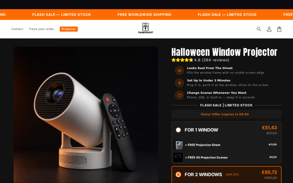 Panefright.com EXPOSED - Legit Store or Scam? Read First 1 Panefright.com scam