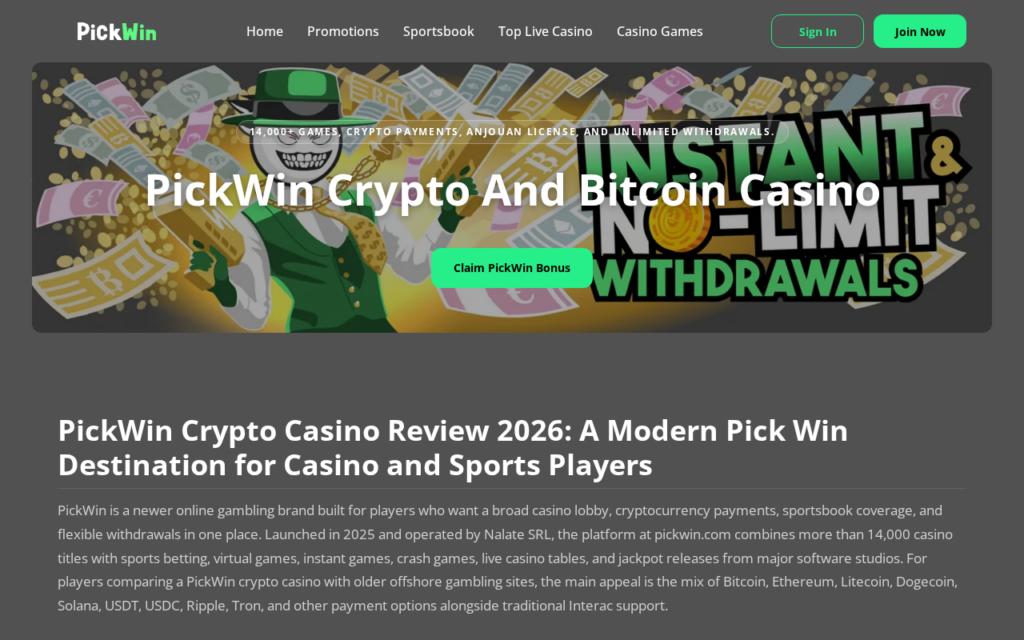 Pickwin-casino.com EXPOSED - Fake Casino or Real? Read First 5 Pickwin-casino.com scam