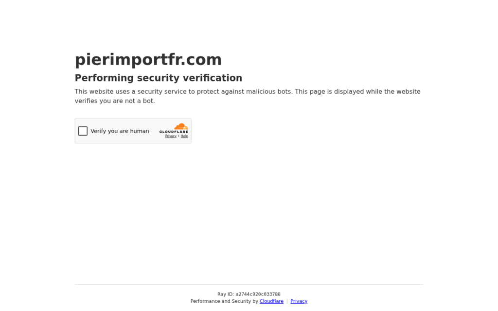 Pierimportfr.com EXPOSED - Fake Store or Real? Read First 1 Pierimportfr.com scam