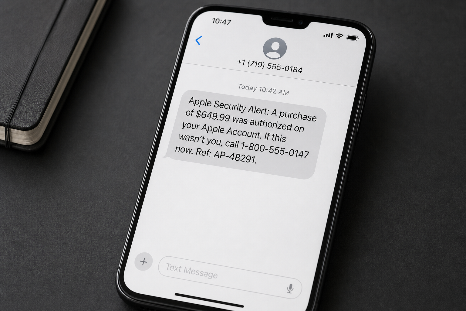 Pueblo County Banking Text Scam: The Alert Is the Trap