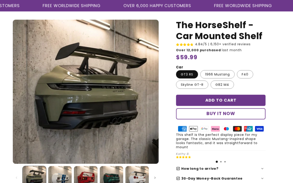 Shelfhorse.com EXPOSED - Fake Store or Legit? What We Found 1 Shelfhorse.com scam