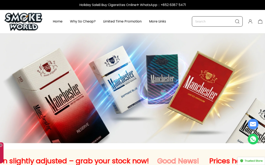 Smokeworldoutlet.com Store Review: Is It Safe to Order? 1 Smokeworldoutlet.com scam