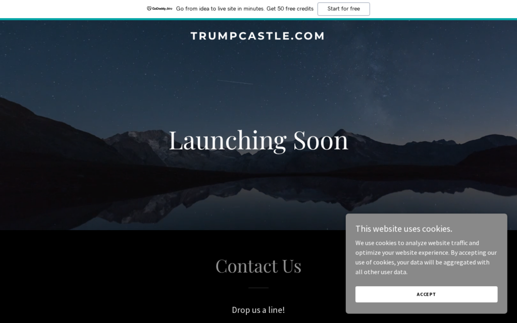 Trumpcastle.com scam