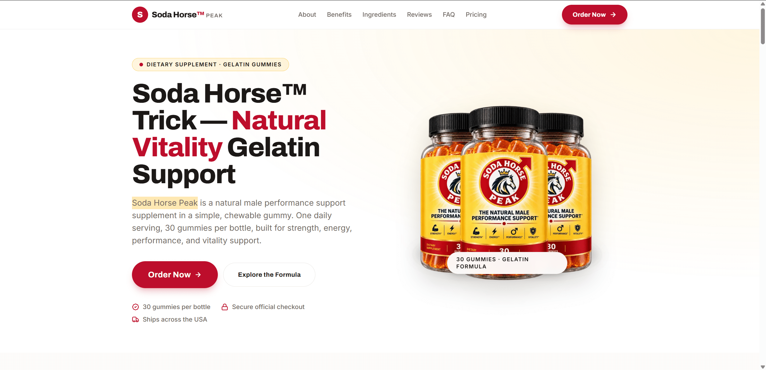 Soda Horse Peak Gummies – Fake or Real? Scam Investigation