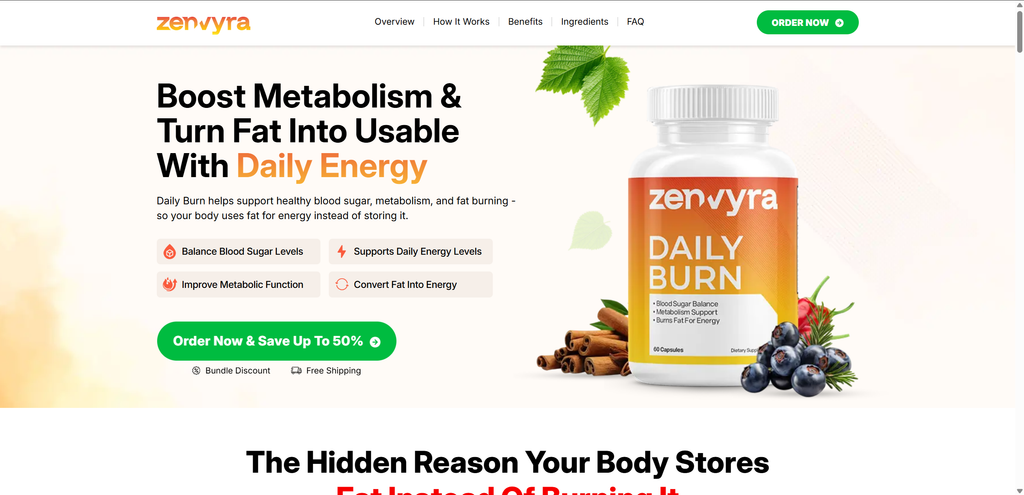 Zenvyra Daily Burn Supplement - Fake or Real? Investigation 1 1 6