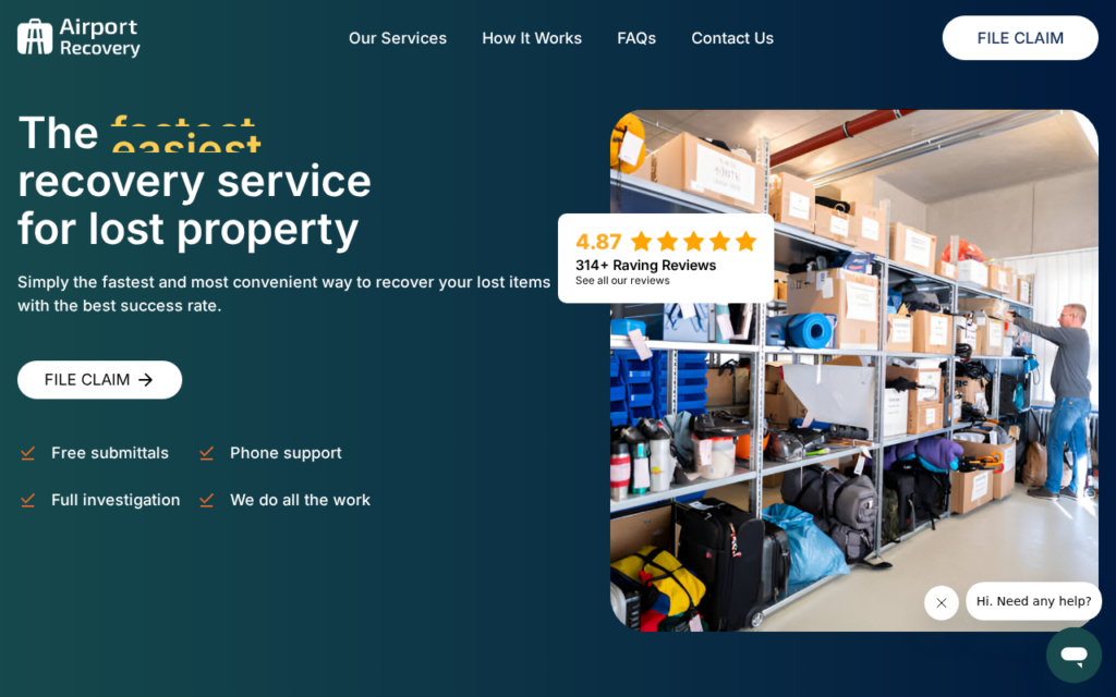 Airportrecovery.com scam