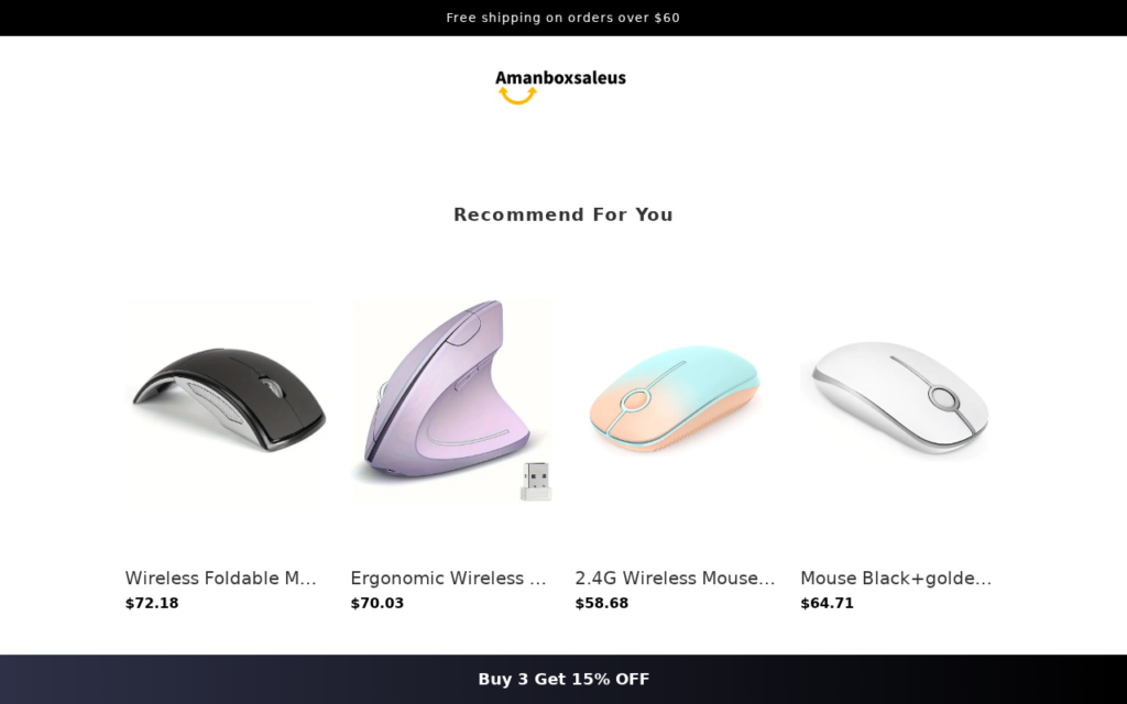 Amanboxsaleus.com EXPOSED - Fake Store or Real? Read First 1 Amanboxsaleus.com scam