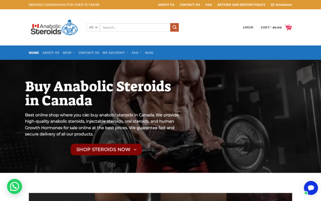 Anabolicsonlineshop.ca EXPOSED - Scam or Legit? What to Know 1 Anabolicsonlineshop.ca scam