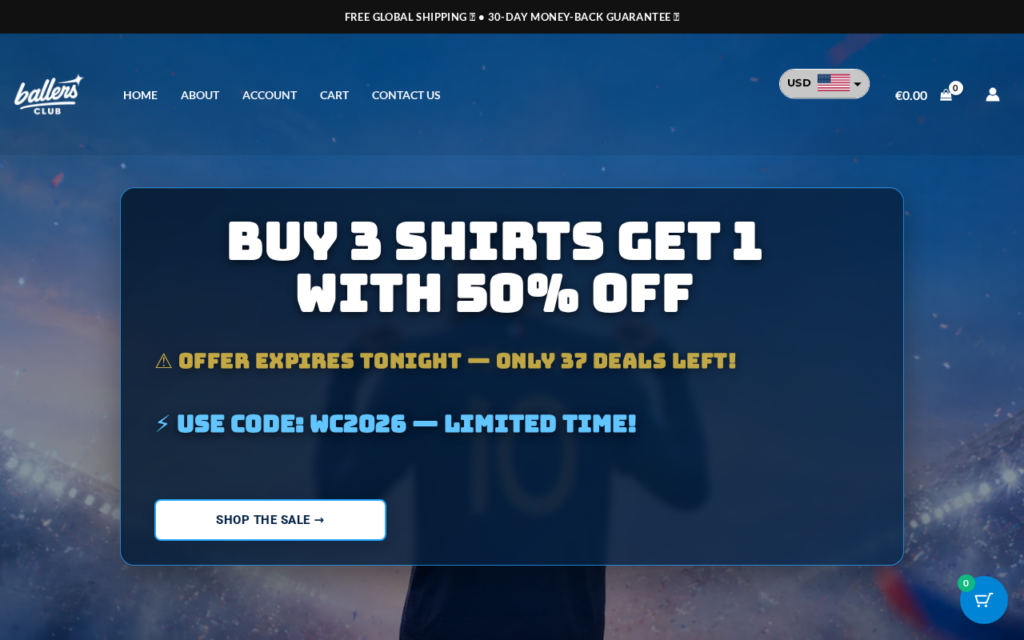 Ballersclubftw.com scam