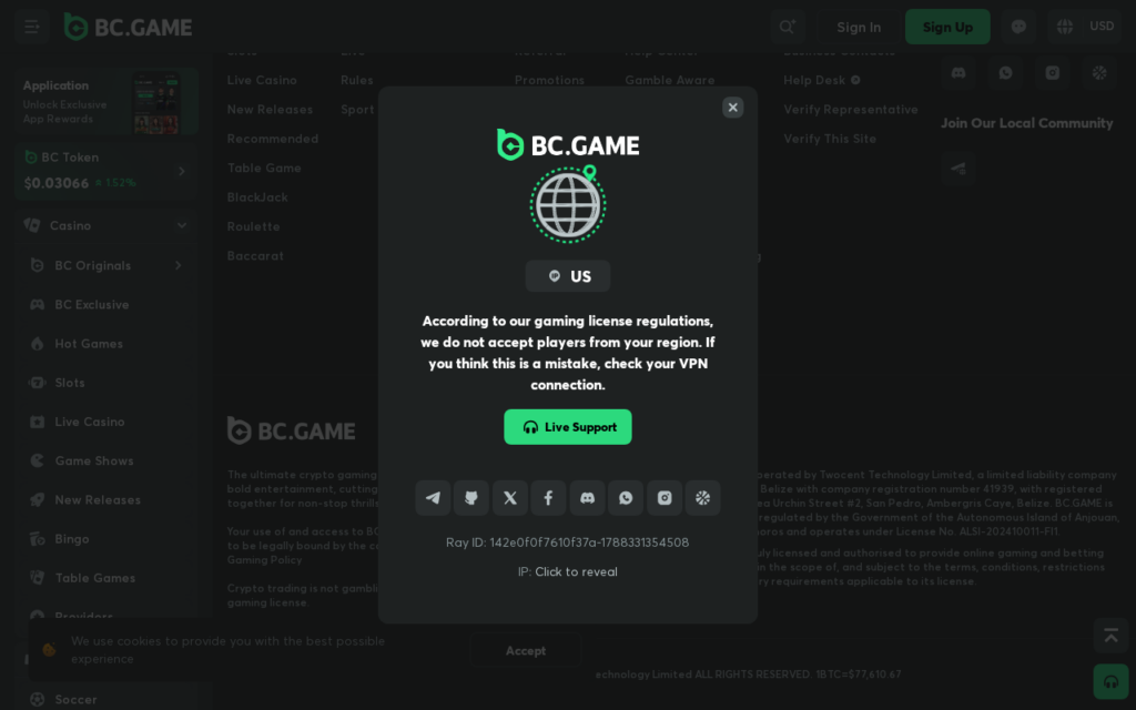 Bc.fun EXPOSED - Casino Scam or Legit? Key Findings 5 Bc.fun scam