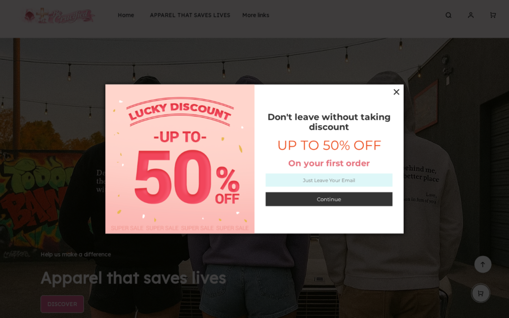 Becrucified.com scam
