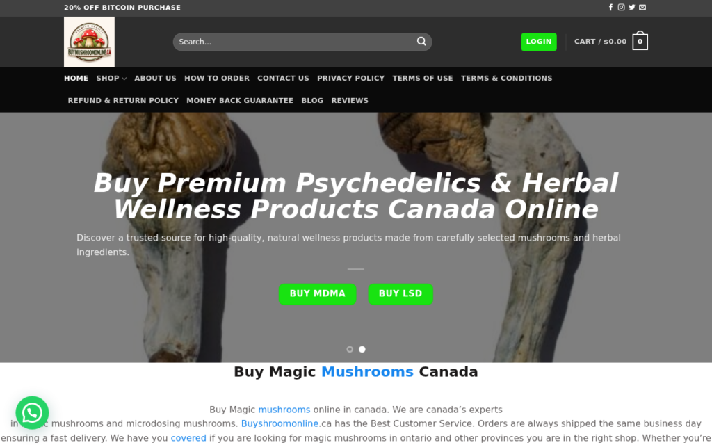 Buymushroomonline.ca scam