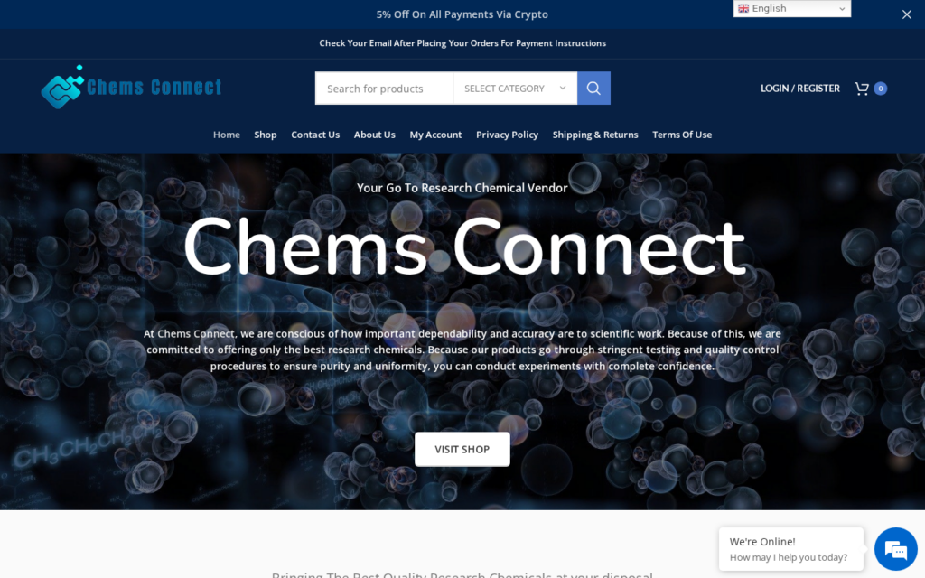 Chemsconnect.com EXPOSED - Fake or Real Store? Our Findings 1 Chemsconnect.com scam