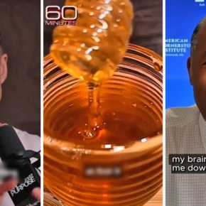 Fake 60 Minutes-style Alzheimer’s advertisement using Chris Hemsworth, honey, and a doctor