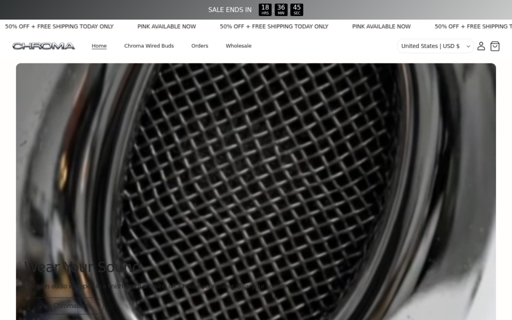Chromabuds.com EXPOSED - Scam or Legit? What to Know 1 Chromabuds.com scam