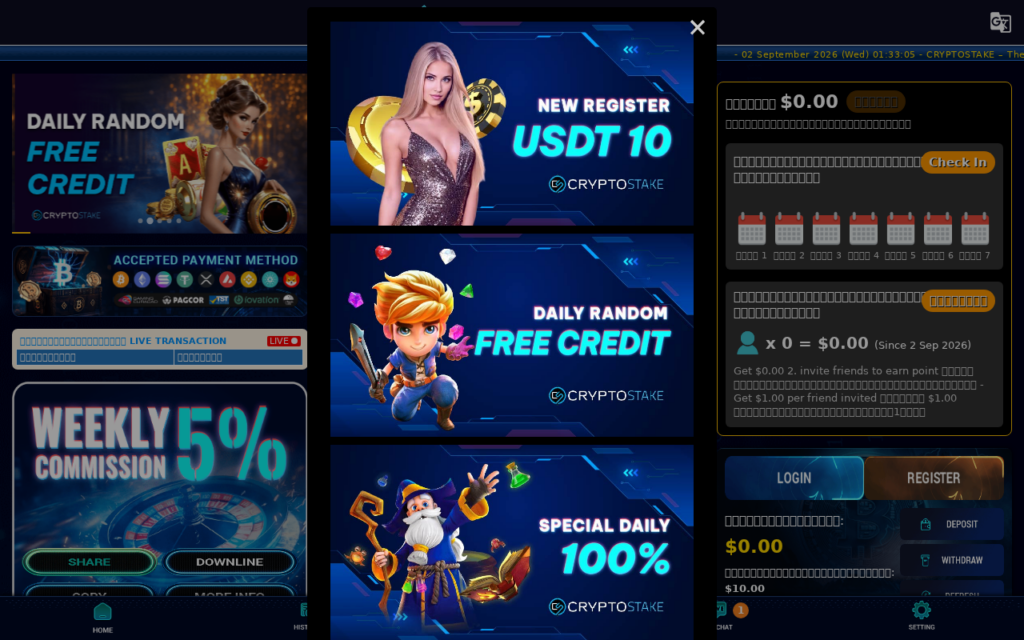 Cryptostake.casino scam