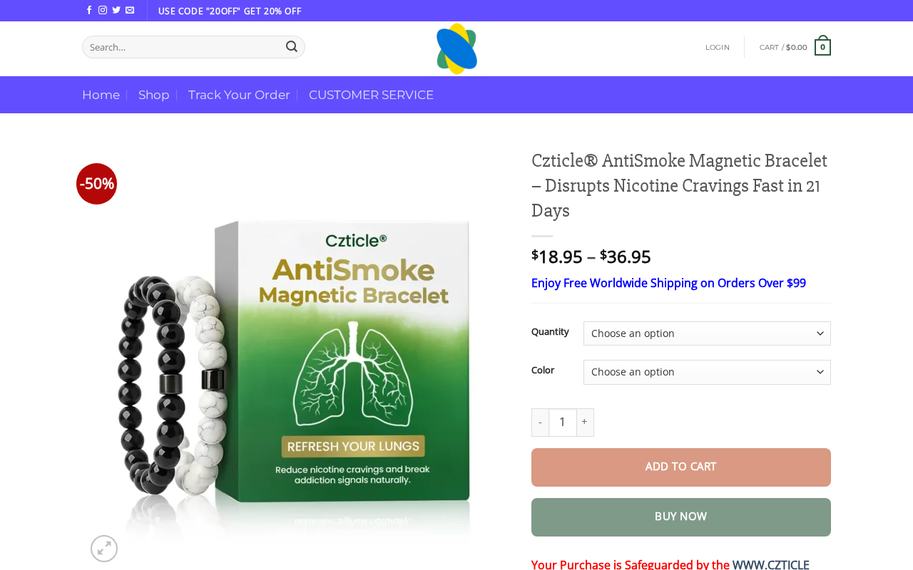 Czticle Anti-Smoking Magnetic Bracelet: Fake 17,000 Gauss Claims on a Cheap Bracelet 3 Czticle bracelet claims page with Gauss marketing copy