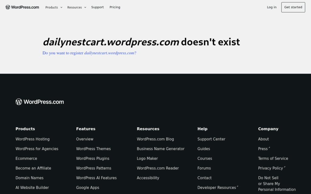 Dailynestcart.online scam