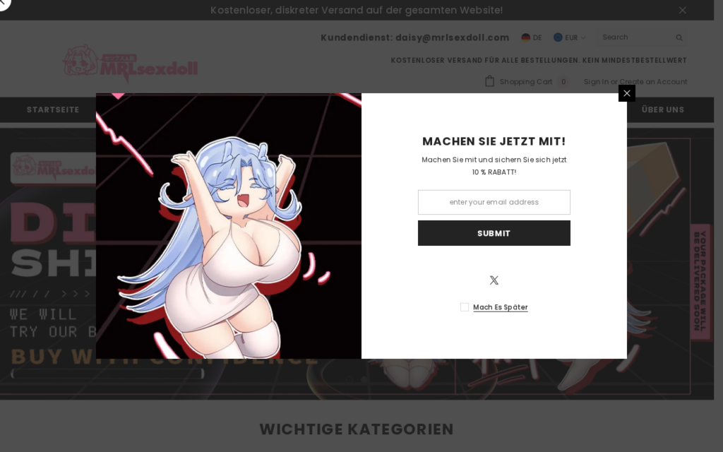 De-mrlsexdoll.com EXPOSED - Fake Store or Real? Read First 1 De-mrlsexdoll.com scam