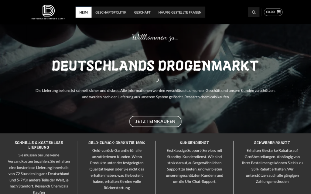 Deutschlandsdrogenmarkt.com EXPOSED - Scam or Legit? What to Know 1 Deutschlandsdrogenmarkt.com scam