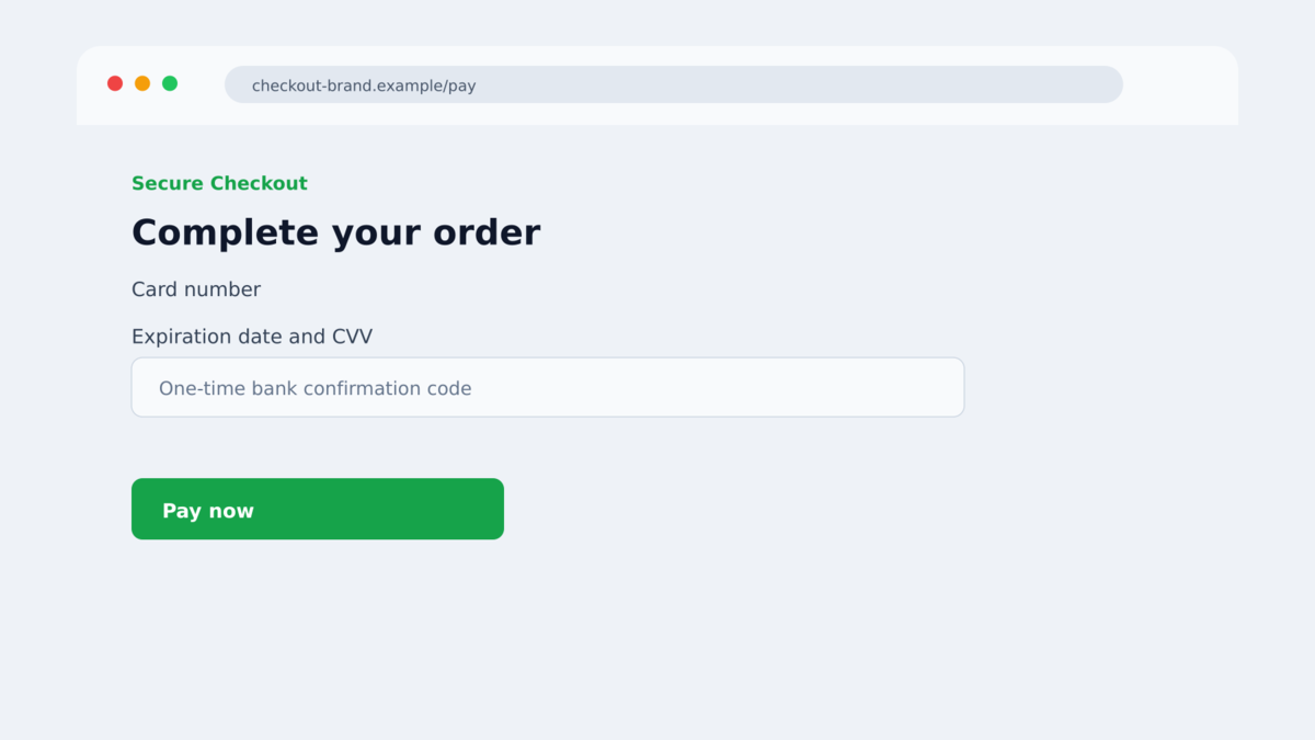 DoppelCart Fake Stores Steal Cards and Bank Codes 3 Fraudulent DoppelCart payment form transmitting card and verification data in real time